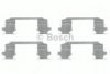 NISSA 410805W525 Accessory Kit, disc brake pads